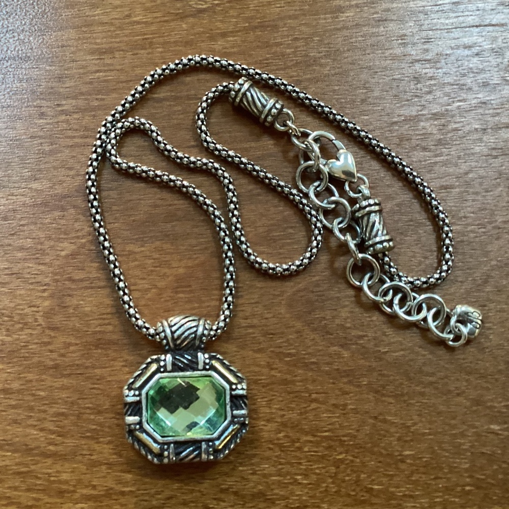 Brighton Necklace Silver-tone with Pendant